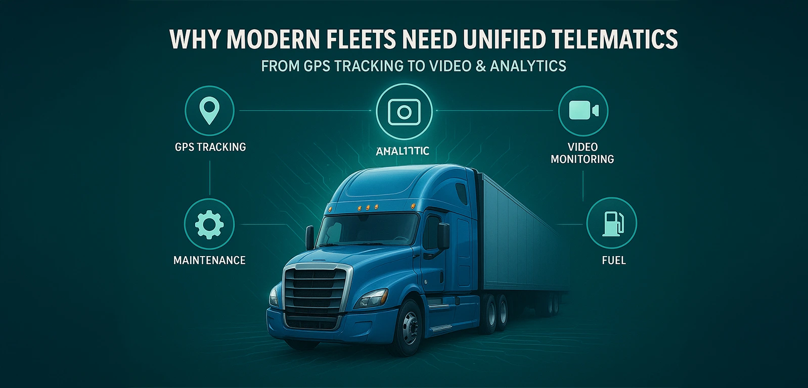 Why Modern Fleets Need Unified Telematics: From GPS Tracking to Video & Analytics